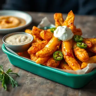 Cheesy Potato Wedges